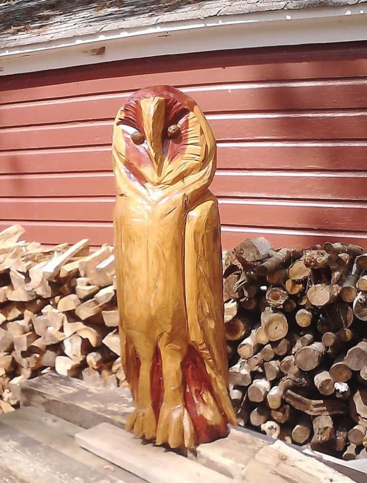 Carved Owl